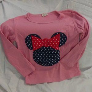 MINNIE MOUSE Polka dot top long sleeve